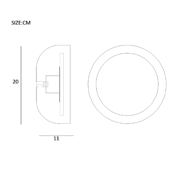 Настенный светильник Loke01 101750-26