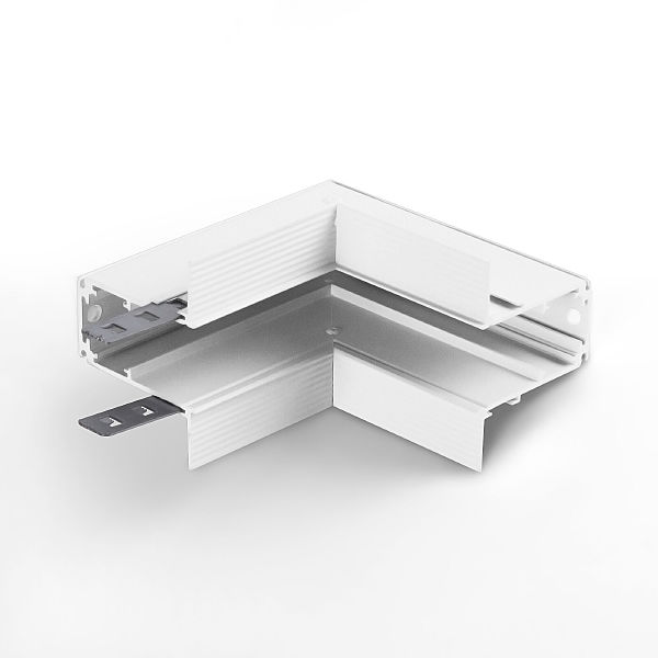 Коннекторы Slim Magnetic Slim Magnetic Коннектор угловой внутренний для встраиваемого шинопровода белый 85093/11