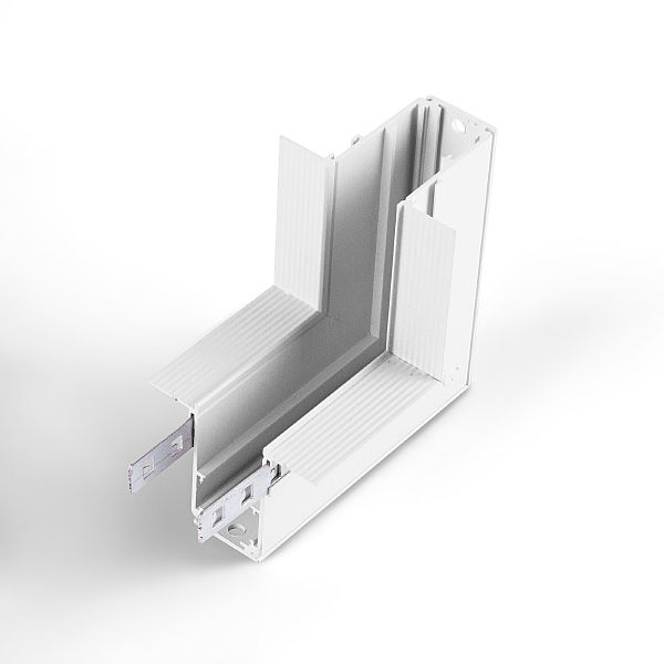 Коннекторы Slim Magnetic Slim Magnetic Коннектор угловой внутренний для накладного шинопровода белый 85091/00