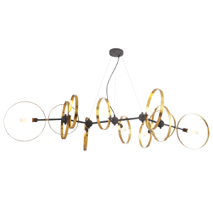 Подвесная люстра Armonica ARMONICA SP8 BLACK/BRASS V2