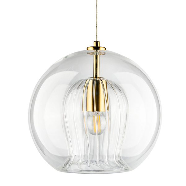 Светильник подвесной Luisa LUISA SP1 BRASS/TRANSPARENT