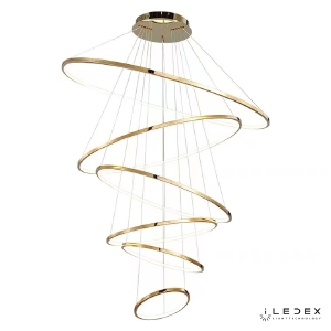 Подвесная люстра Axis 10112P/6-167W-3000K (12/10/8/6/6/4) BR