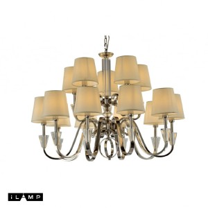 Подвесная люстра Alesti P2424-10+5 Nickel