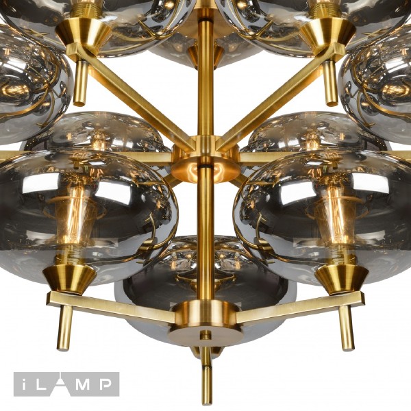 Потолочная люстра Rivoli 6607/12 GD