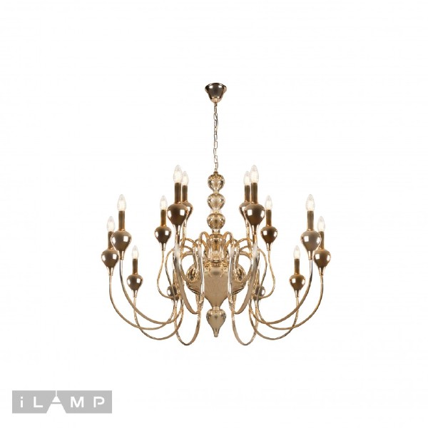 Подвесная люстра Lady 88003-10+5 GD