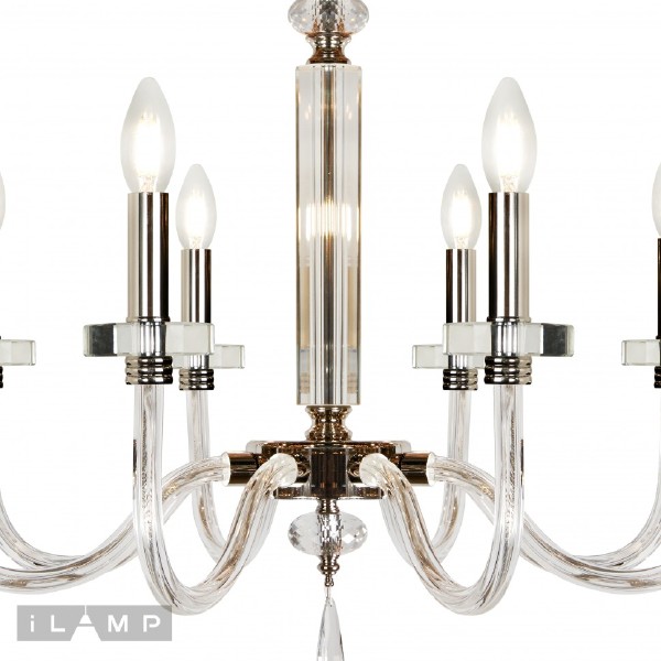 Подвесная люстра Vibe P9474-8 Nickel