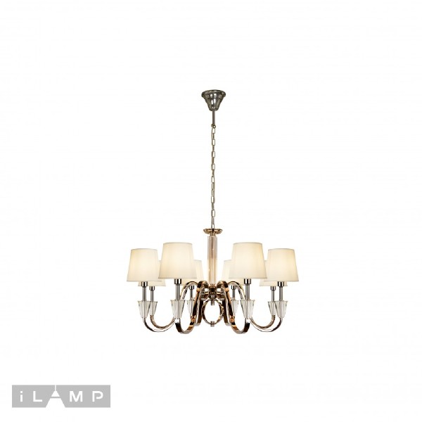 Подвесная люстра Alesti P2424-8 Nickel