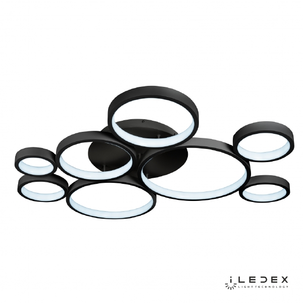 Потолочная люстра Ring Star 9004-8L-X BK