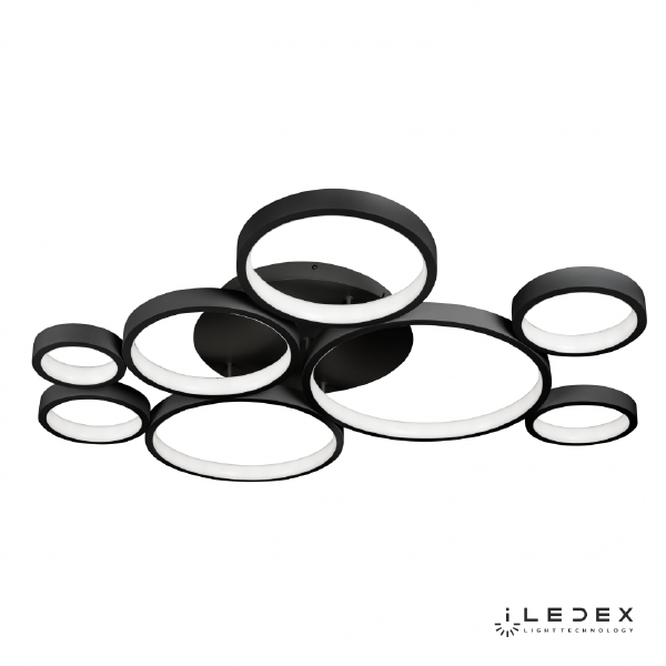 Потолочная люстра Ring Star 9004-8L-X BK