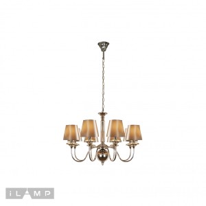 Подвесная люстра Rolling P2406-8 Nickel