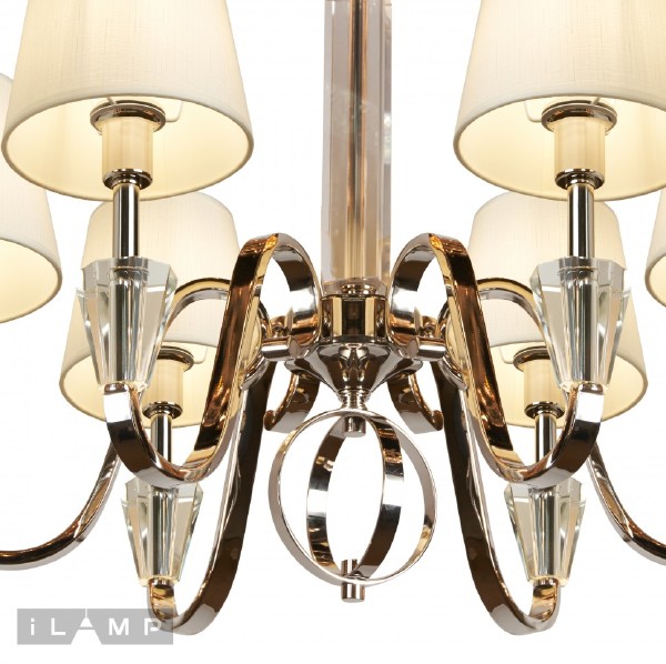 Подвесная люстра Alesti P2424-6 Nickel