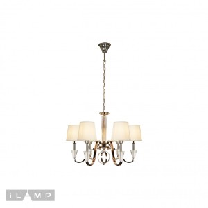 Подвесная люстра Alesti P2424-6 Nickel