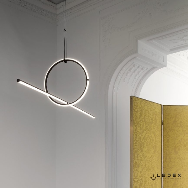 Светильник подвесной Zoom 10339P/A2-35W-3000K BK-WH