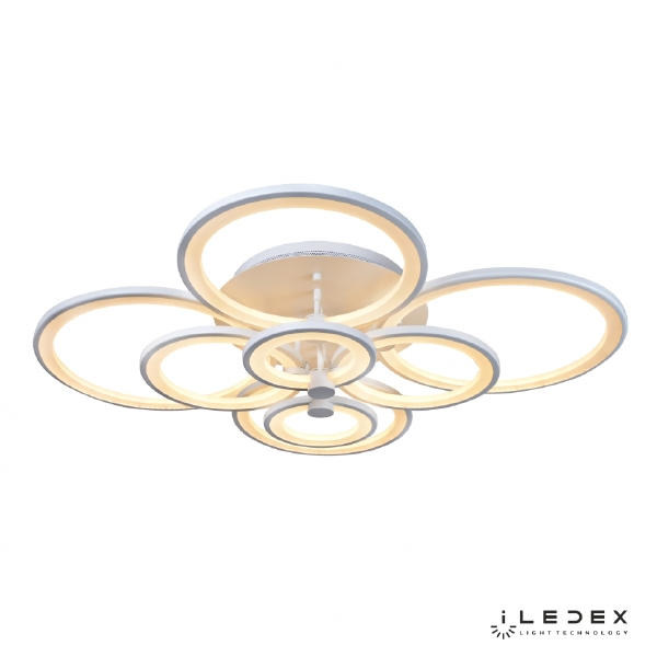Потолочная люстра Ring A001/8 WH