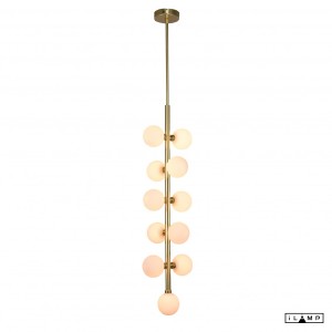 Люстра на штанге Golden 777P/11 GL-WH