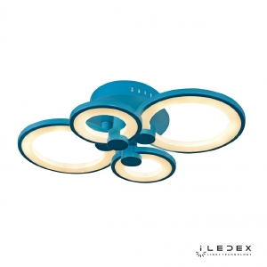 Потолочная люстра Ring A001/4 BLUE