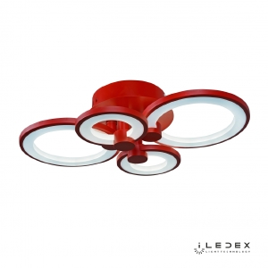 Потолочная люстра Ring A001/4 RED