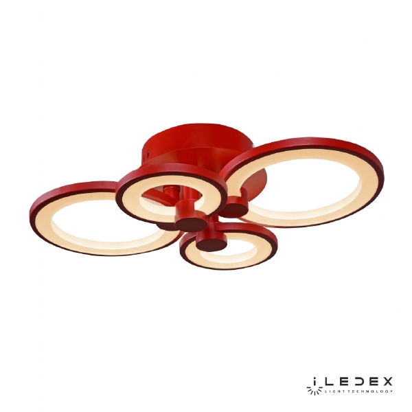 Потолочная люстра Ring A001/4 RED