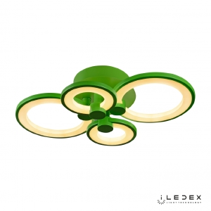 Потолочная люстра Ring A001/4 GREEN