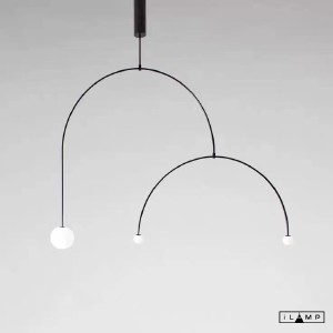 Светильник подвесной North 8628P/3 BK-WH