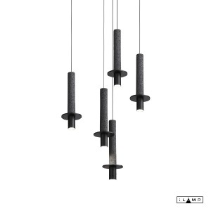 Светильник подвесной Lofty 10704P/1-D150 BK-GR