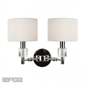 Настенное бра Alexa W2404-2 Nickel