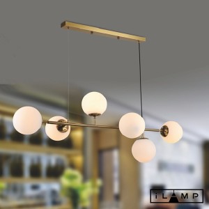 Светильник подвесной Golden 9136P/6 GL-WH