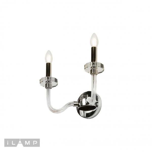 Настенное бра Vibe W9474-2 Nickel