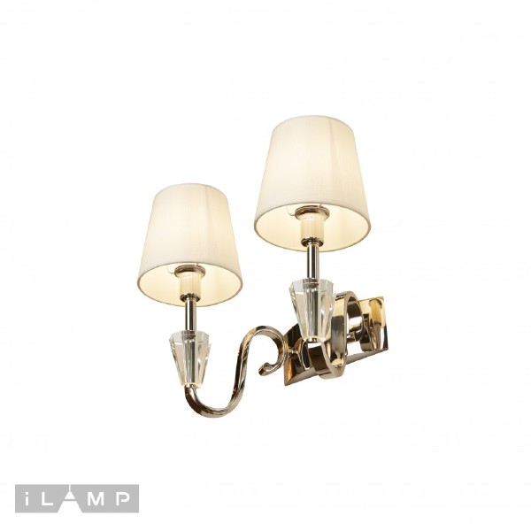 Настенное бра Alesti W2424-2 Nickel