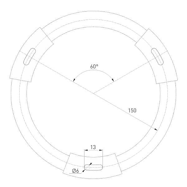 Светильник потолочный RONDO 034810
