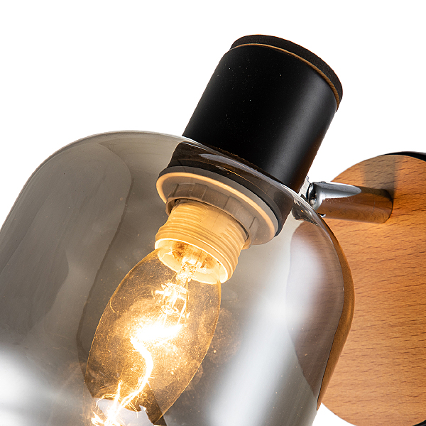 Светильник спот Hugge 10177/1A Black