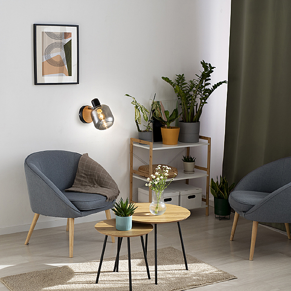 Светильник спот Hugge 10177/1A Black