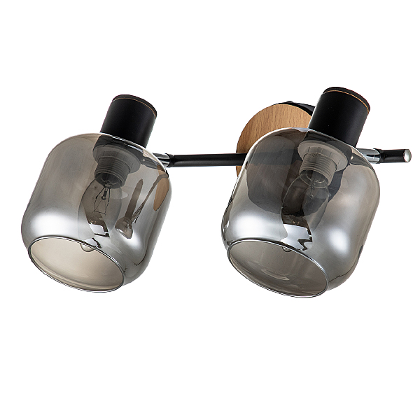 Светильник спот Hugge 10177/2A Black