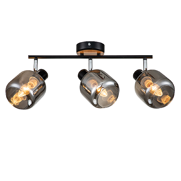 Светильник спот Hugge 10177/3A Black