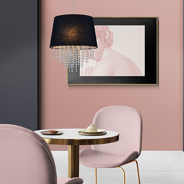 Подвесная люстра Charm 652/3S Black