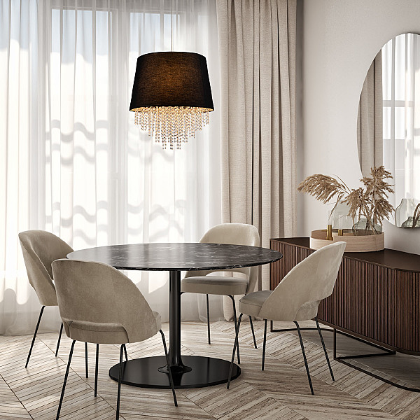 Подвесная люстра Charm 652/5S Black