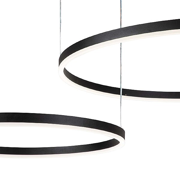 Подвесная люстра Galass V000030L 14001/2P Black