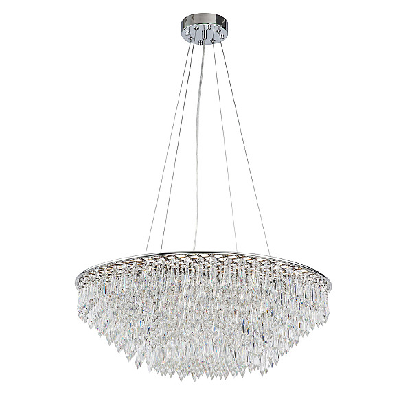 Подвесная люстра Intrigo V000368 12028/8P Chrome