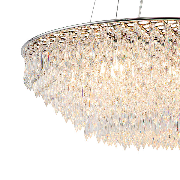 Подвесная люстра Intrigo V000368 12028/8P Chrome