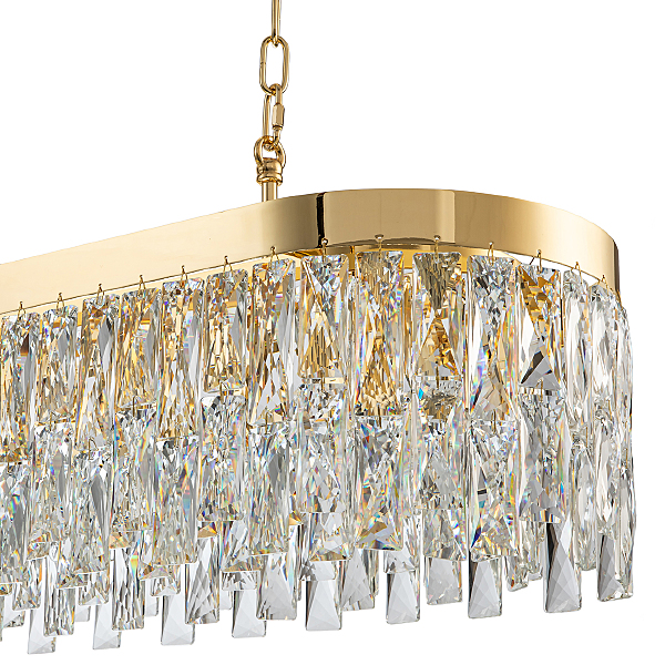 Подвесная люстра Anna V000382 12029/10PL Gold
