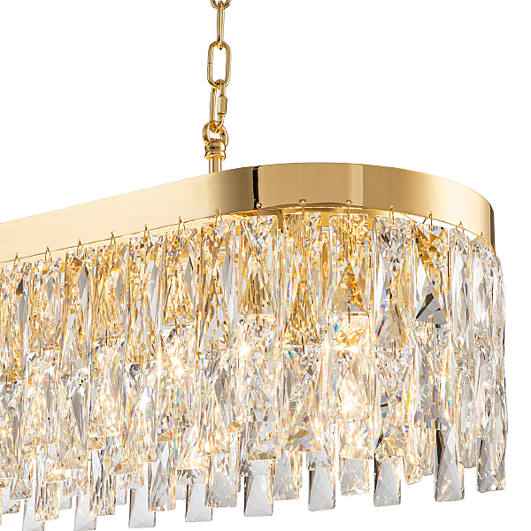 Подвесная люстра Anna V000382 12029/10PL Gold