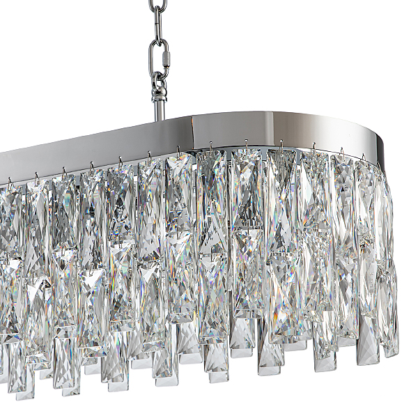 Подвесная люстра Anna V000387 12029/10PL Chrome