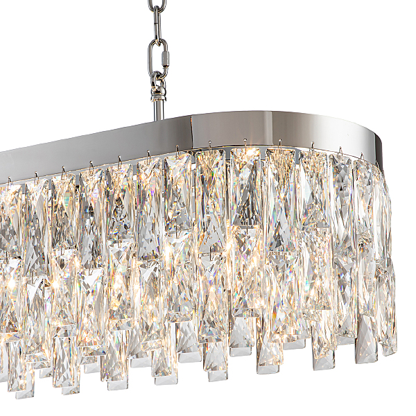 Подвесная люстра Anna V000387 12029/10PL Chrome