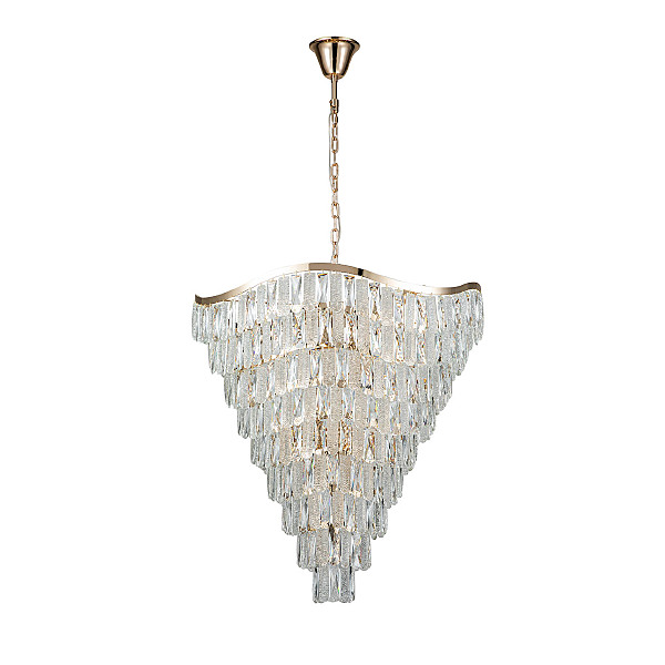 Подвесная люстра Ambra V000395 12030/13P Gold