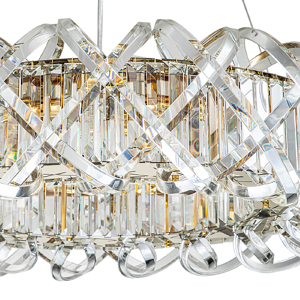 Подвесная люстра Braccia V000399 12007/10P Gold