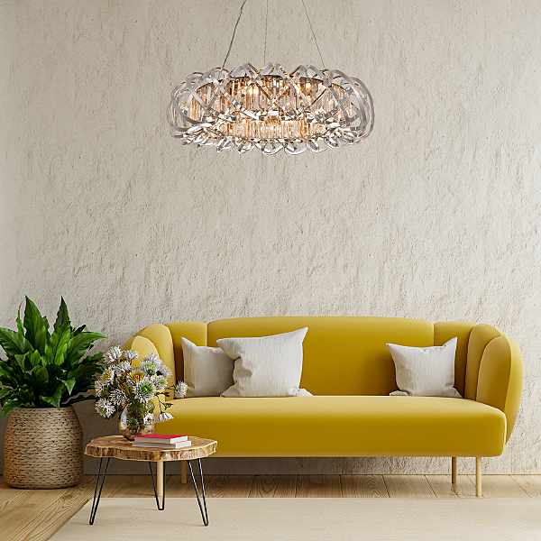 Подвесная люстра Braccia V000399 12007/10P Gold