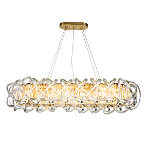 Подвесная люстра Braccia V000400 12007/12PL Gold