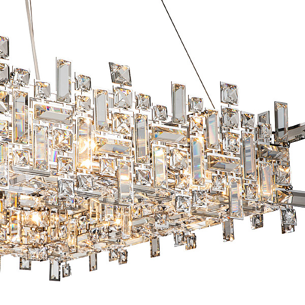 Подвесная люстра Lascala V000402 12031/12P Chrome