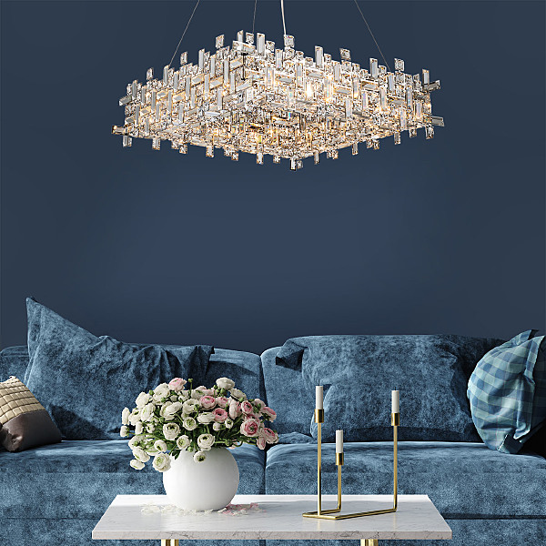 Подвесная люстра Lascala V000402 12031/12P Chrome