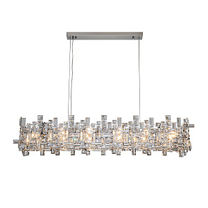 Подвесная люстра Lascala V000403 12031/12PL Chrome